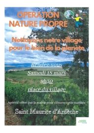 "Nettoyons la Nature"