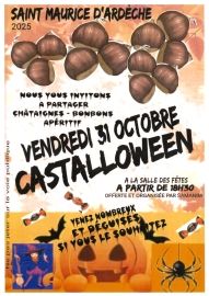 Vendredi 31 octobre CASTALLOWEEN